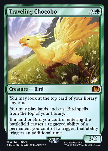 Traveling Chocobo - fin Spoiler