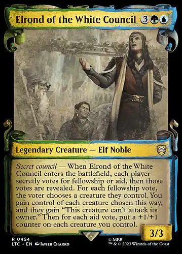 Elrond of the White Council - ltc Spoiler