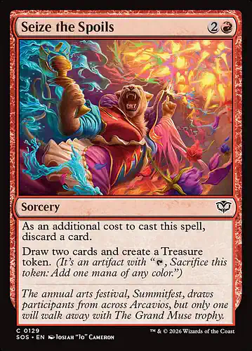 Seize the Spoils - sos Spoiler