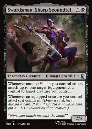 Swordsman, Sharp Scoundrel - msh Spoiler
