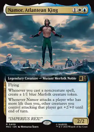 Namor, Atlantean King - msc Spoiler