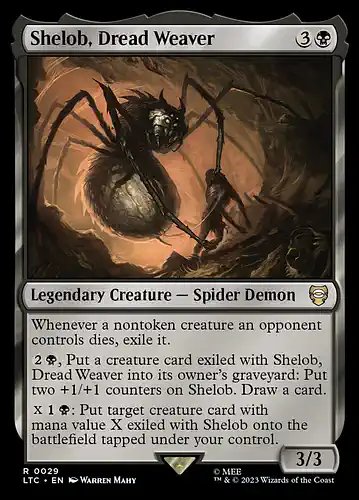 Shelob, Dread Weaver - ltc Spoiler