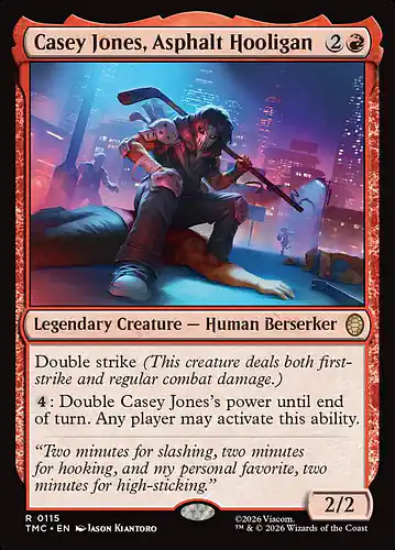 Casey Jones, Asphalt Hooligan - tmc Spoiler