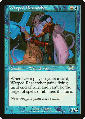 Warped Researcher - lgn Spoiler