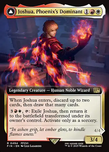 Joshua, Phoenix's Dominant - fin Spoiler