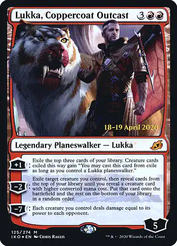Lukka, Coppercoat Outcast - iko Spoiler
