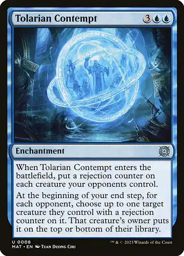 Tolarian Contempt - mat Spoiler
