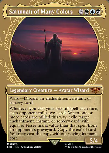 Saruman of Many Colors - ltr Spoiler