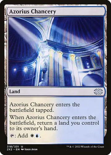 Azorius Chancery - 2x2 Spoiler