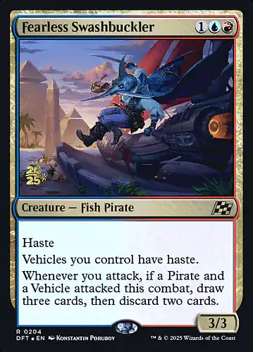 Fearless Swashbuckler - dft Spoiler