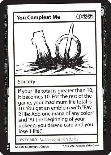 You Compleat Me - mb2 Spoiler