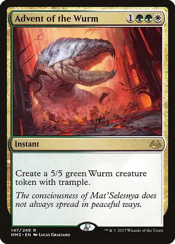 Advent of the Wurm - mm3 Spoiler