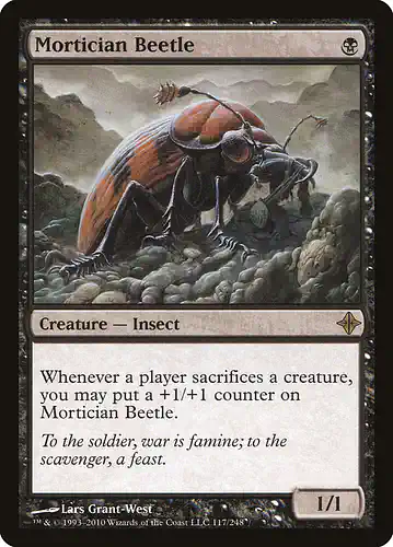 Mortician Beetle - roe Spoiler