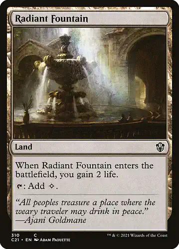 Radiant Fountain - c21 Spoiler