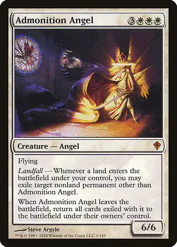 Admonition Angel - wwk Spoiler