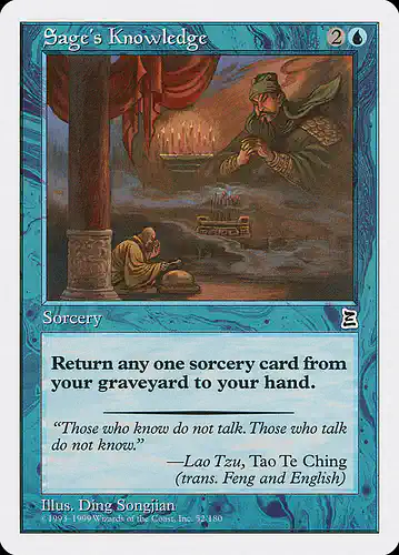 Sage's Knowledge - ptk Spoiler