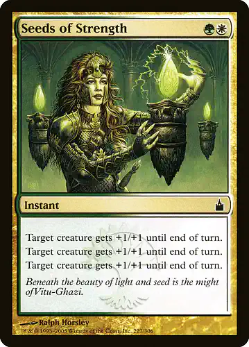 Seeds of Strength - rav Spoiler