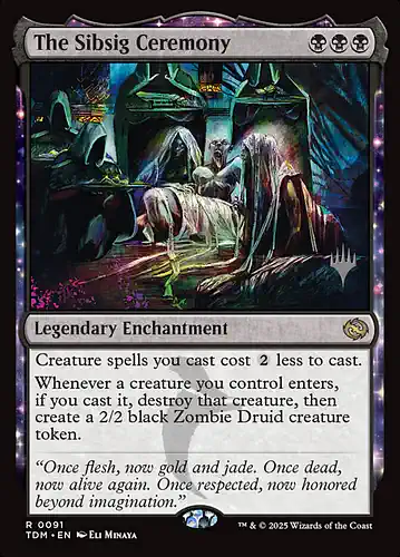 The Sibsig Ceremony - tdm Spoiler