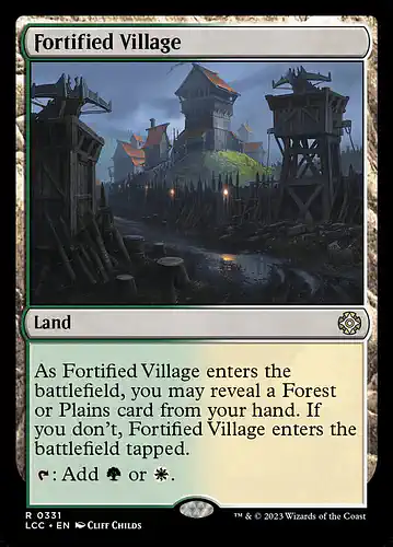 Fortified Village - lcc Spoiler