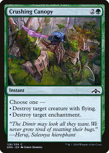 Crushing Canopy - grn Spoiler