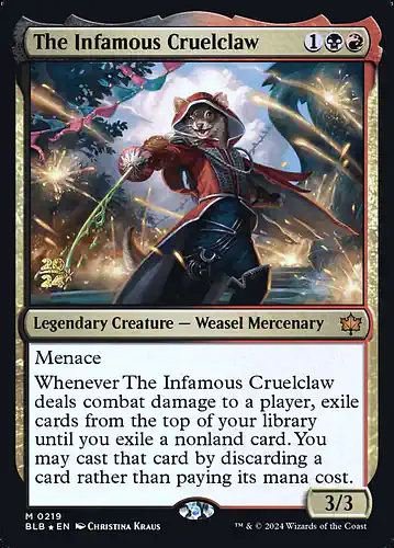 The Infamous Cruelclaw - blb Spoiler