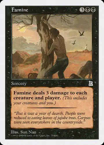 Famine - ptk Spoiler