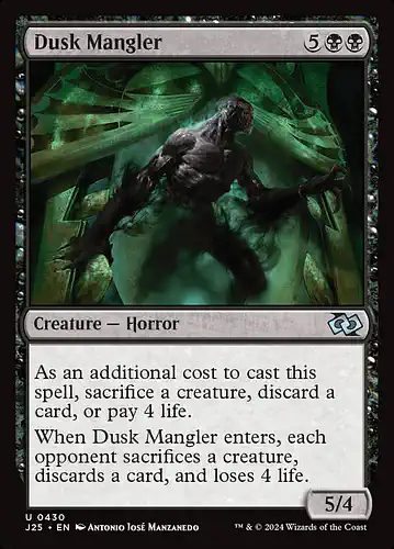 Dusk Mangler - j25 Spoiler
