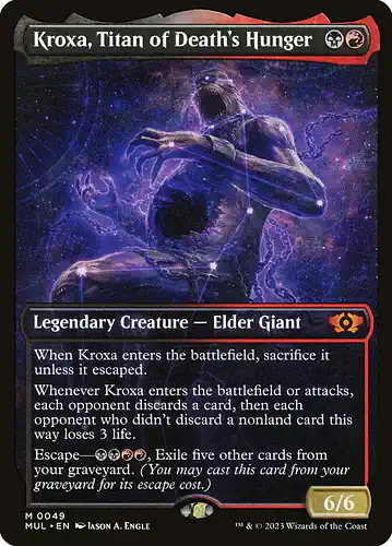 Kroxa, Titan of Death's Hunger - mul Spoiler