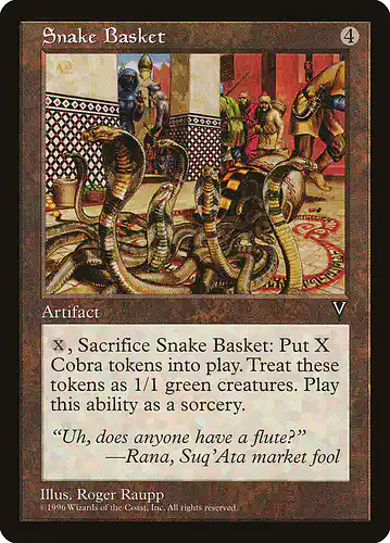 Snake Basket - vis Spoiler