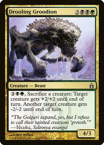 Drooling Groodion - rav Spoiler