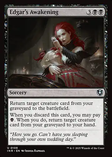 Edgar's Awakening - inr Spoiler