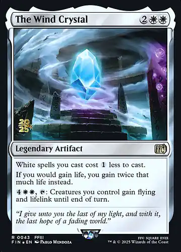 The Wind Crystal - fin Spoiler