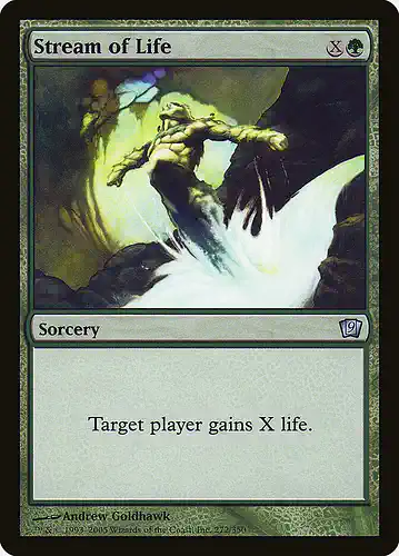 Stream of Life - 9ed Spoiler