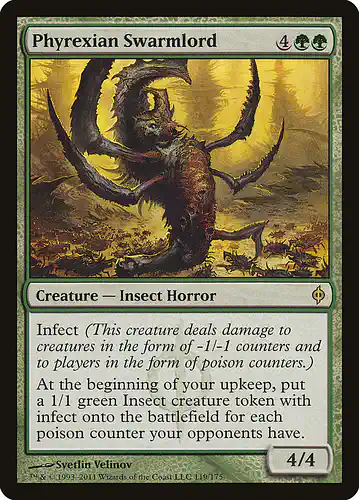 Phyrexian Swarmlord - nph Spoiler