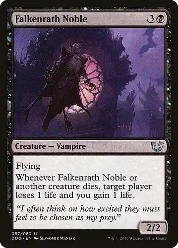 Falkenrath Noble - ddq Spoiler