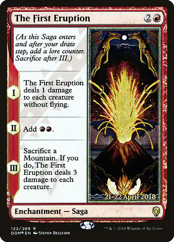 The First Eruption - dom Spoiler