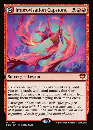 Improvisation Capstone - sos Spoiler