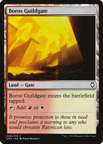 Boros Guildgate - cm2 Spoiler