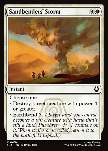 Sandbenders' Storm - tla Spoiler