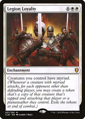 Legion Loyalty - clb Spoiler