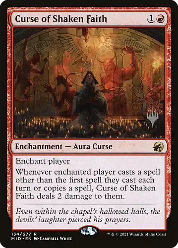 Curse of Shaken Faith - mid Spoiler