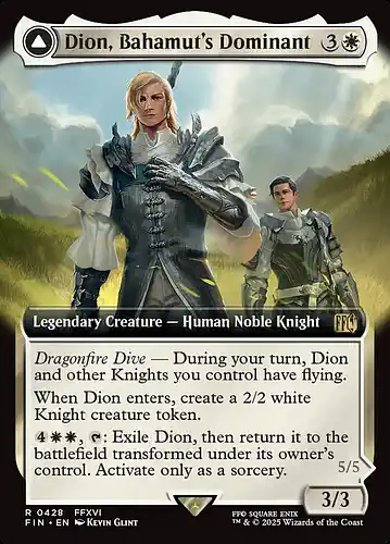 Dion, Bahamut's Dominant - fin Spoiler
