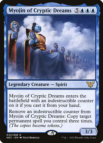 Myojin of Cryptic Dreams - nec Spoiler