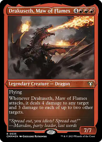 Drakuseth, Maw of Flames - cmm Spoiler