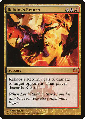 Rakdos's Return - rtr Spoiler