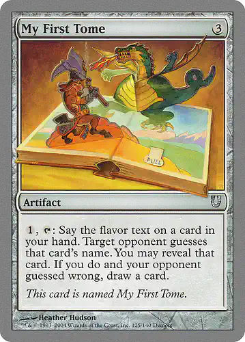 My First Tome - unh Spoiler