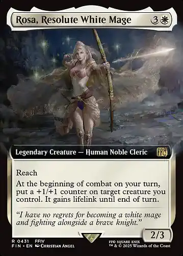 Rosa, Resolute White Mage - fin Spoiler