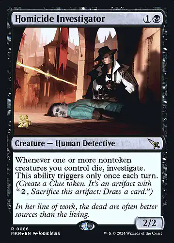 Homicide Investigator - mkm Spoiler
