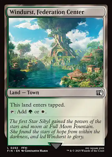 Windurst, Federation Center - fin Spoiler