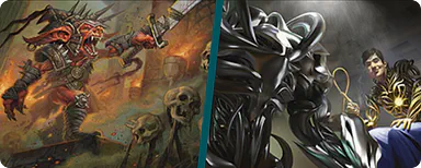 Rograkh, Son of Rohgahh + Silas Renn, Seeker Adept
